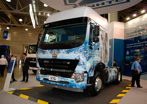 Sinotruk представила новые грузовики HOWO на CTT-2015