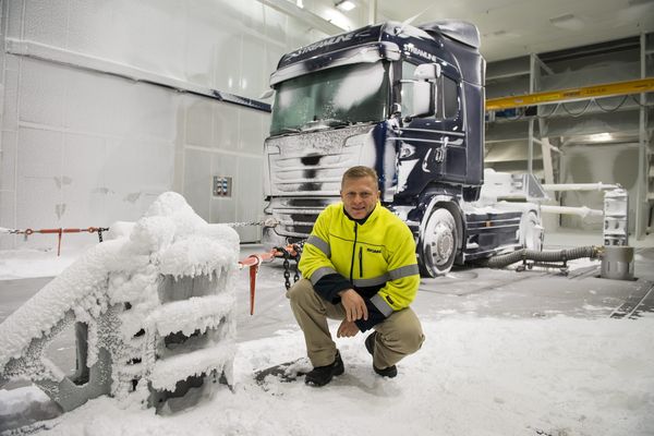 Scania сообщила об открытии передового климатического аэродинамического тоннеля для испытаний