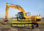 Аренда гусеничного экскаватора JCB 220 вес 23 тонны в СПб
