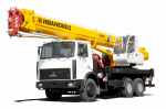 Автокран Ивановец 25 т КС-45717А-1Р стрела 30,7 м