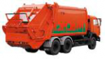 КО-440В1 / КО-440В1-01 мусоровоз с задней загрузкой