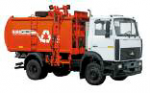 КО-440-4К1 / КО-440-4М мусоровоз с боковой загрузкой