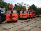 Автокран Клинцы 25т, вылет стрелы 28м + (гусек 9м