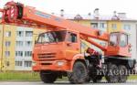 Автокран Клинцы КС-55713-1К-3 25 тонн стрела 28 метров