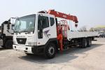 Daewoo Novus 6x4 борт 15 т. кму Kanglim KS2056 7т.