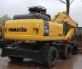 Экскаватор колесный Komatsu PW220 в наличии, доставка по РФ!