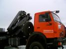 КМУ кран-манипулятор HIAB XS 288 Duo на КамАЗ 65111