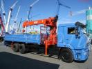 КАМАЗ 65117 с бортовым манипулятором