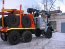 Лесовозный автопоезд Урал 55571,2013 г.в. с кму ОМТЛ-70.02