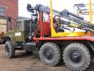Лесовоз Урал 4320, с гидроманипулятором ОМТЛ-70.02