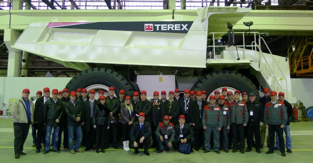 На ЧСДМ собрали первый карьерный самосвал Terex TR100-RM 