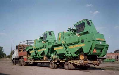 Нюансы перевозки сельскохозяйственной техники (комбайнов, тракторов) по Украине